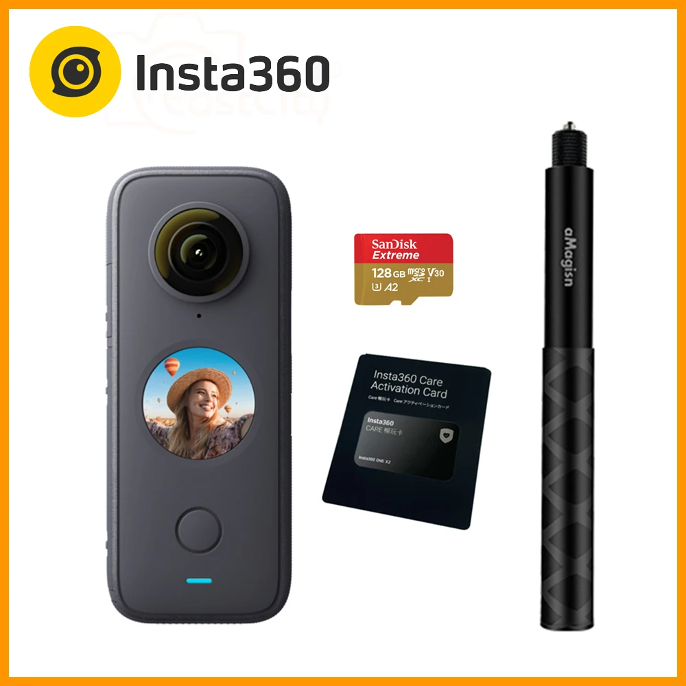 【Insta360】ONE X2 360°口袋全景防抖相機(公司貨)