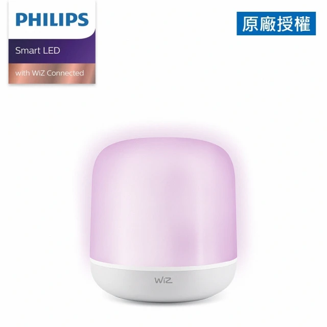 Philips 飛利浦【Philips 飛利浦】Smart LED WiZ 智慧照明 LED氛圍情境燈(PW008)