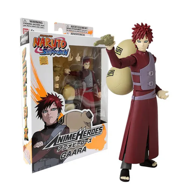 Bandai 萬代 美版火影忍者可動公仔我愛羅bt 代理 Momo購物網