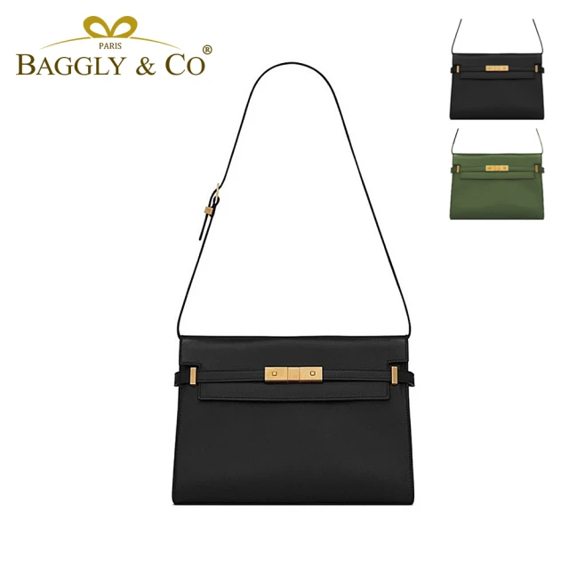 BAGGLY&CO【BAGGLY&CO】彌亞斯質感造型真皮包(二色)