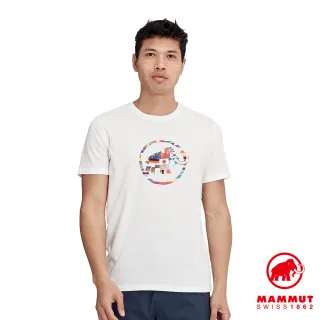 【Mammut 長毛象】Nations T-Shirt Men 世界LOGO短袖上衣 男款 純白 #1017-02220