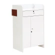 【AT HOME】現代簡約2尺白色多功能桌/工作桌(卡昂)