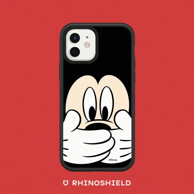 【RhinoShield 犀牛盾】iPhone 13 mini/13 Pro/Max Mod NX邊框背蓋手機殼/米奇系列-米奇摀嘴(迪士尼)