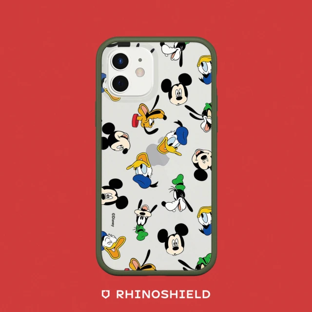 【RhinoShield 犀牛盾】iPhone 11/11 Pro/Max Mod NX邊框背蓋手機殼/米奇系列-米奇與他的朋友(迪士尼)