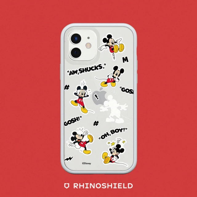 【RhinoShield 犀牛盾】iPhone X/Xs/XR/Xs Max系列 Mod NX邊框背蓋手機殼/米奇系列-嘿嘿米奇(迪士尼)