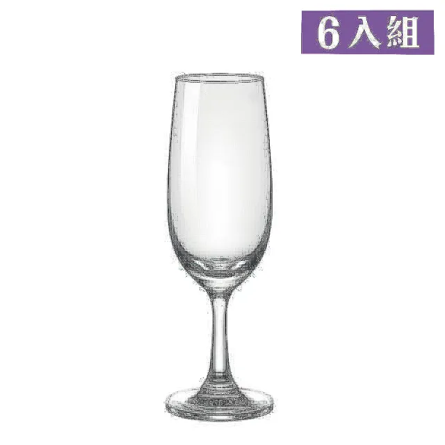 【Ocean】Society香檳杯190ml-6入組/