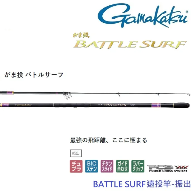 Gamakatsu Battle Surf遠投竿30號4 3m 振出 公司貨 Momo購物網 Gamakatsu Battle Surf遠投竿30號4 3m 振出 公司貨 Momo購物網