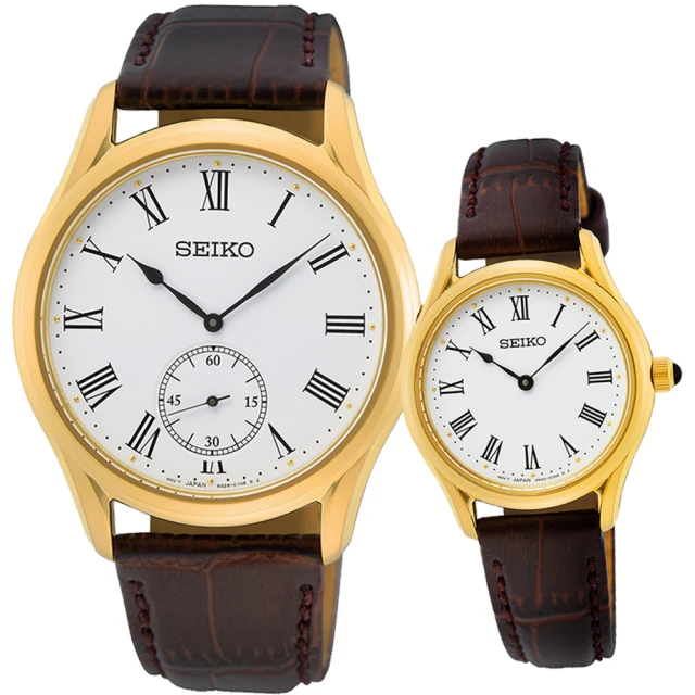 【SEIKO 精工】CS 城市情侶手錶 對錶(SRK050P1+SWR072P1)