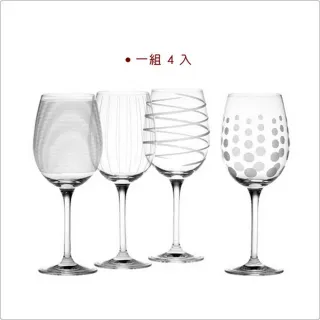 【CreativeTops】Mikasa紋飾白酒杯4入(450ml)