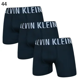 【Calvin Klein 凱文克萊】Intense Power 男內褲 超細纖維涼感寬腰帶 合身四角褲/CK內褲 三入組(多款任選)