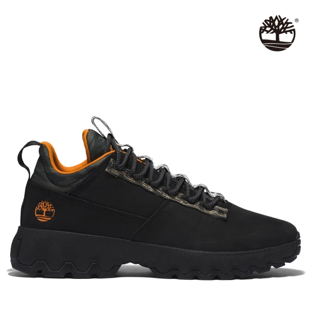 【Timberland】男款黑色GreenStride Edge休閒鞋(A2N7R001)