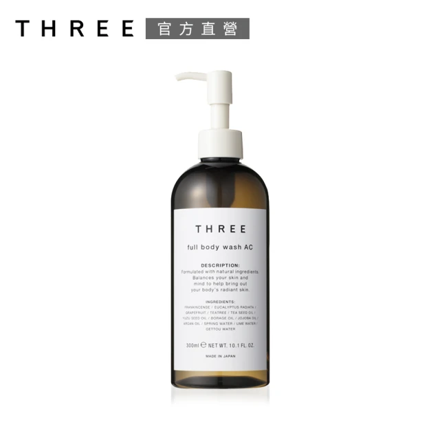 【THREE】舒活沐浴露 300mL