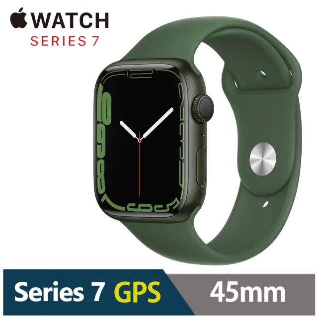 【Apple 蘋果】Apple Watch S7 GPS 45mm ★SwitchEasy金屬錶殼組