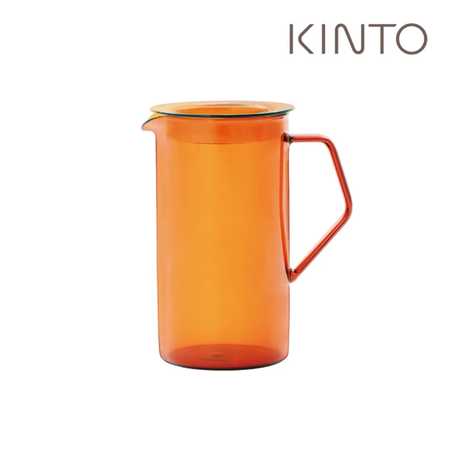 【Kinto】CAST AMBER琥珀色耐熱玻璃水瓶 750ml