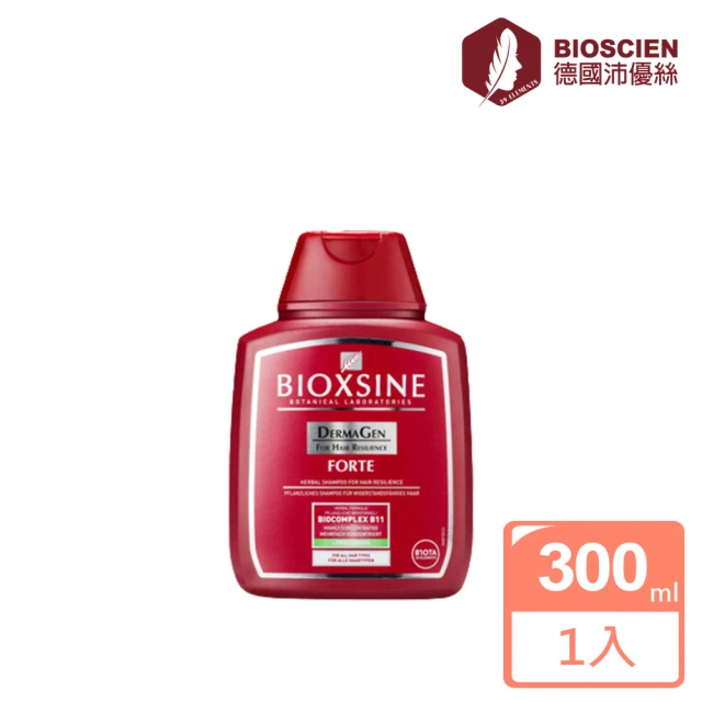 【BIOXSINE 沛優絲】八倍強效密絲洗髮精(300ml*1入)