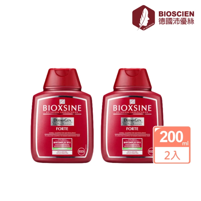 【BIOXSINE 沛優絲】八倍強效密絲洗髮精(300ml*2入)