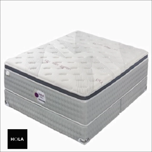 【HOLA】SleepTrain席樂頓匹茲堡-雙層乳膠記憶膠獨立筒床墊單人加大3.5x6.2呎