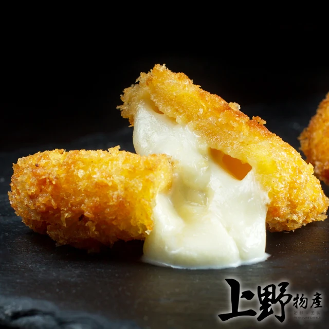 【上野物產】香濃莫札瑞拉乳酪條(1000g±10%/約36條/包 冷凍食品)