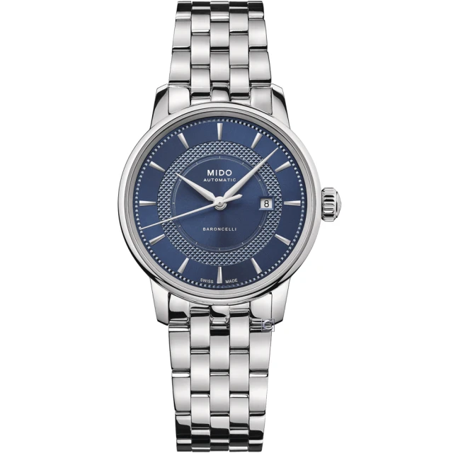 【MIDO 美度】BARONCELLI SIGNATURE 永恆系列經典女錶(M0372071104101)