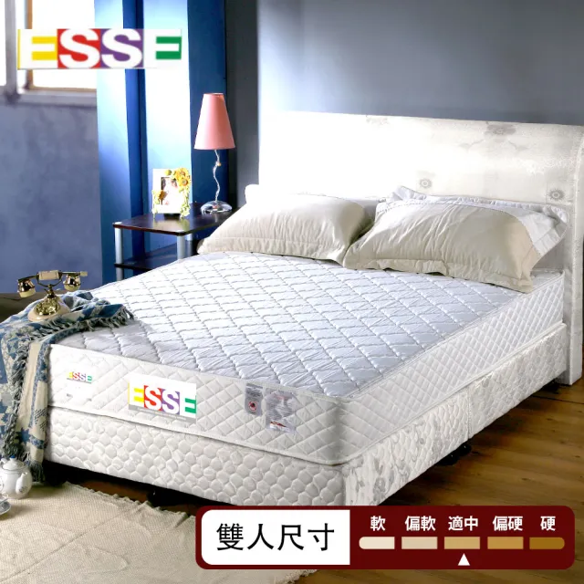 【ESSE御璽名床】防蹣抗菌精緻手工獨立筒床墊(雙人)-防疫好眠