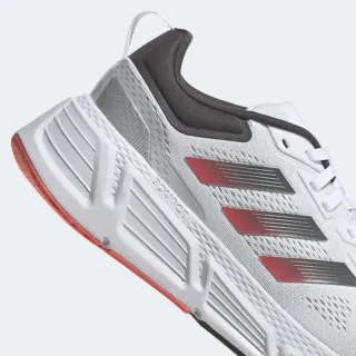 【adidas 愛迪達】運動鞋 慢跑鞋 健走鞋 女鞋 白 QUESTAR(GZ0618)