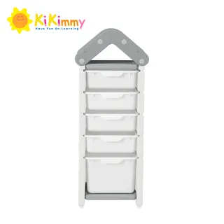 【kikimmy】玩具屋造型多層儲物架收納架(兩色可選)