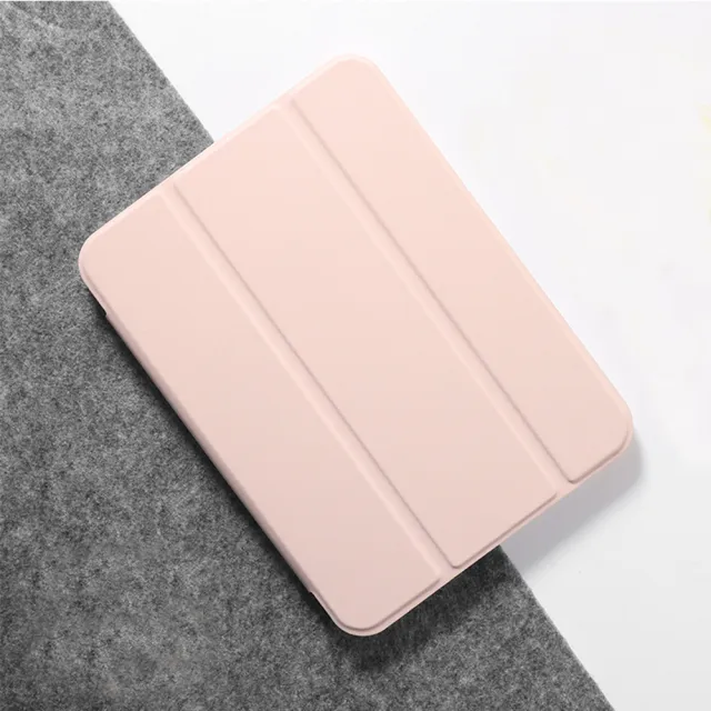 三折防摔殼+鋼化保貼組【Apple 蘋果】2021 iPad mini 6 平板電腦(8.3吋/5G/64G)