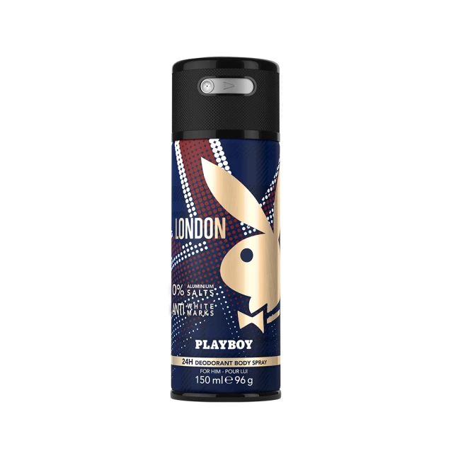 【PLAYBOY】英倫騎士經典男性體香噴霧(150ml)