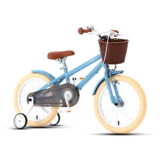 【聰明媽咪兒童超跑】Royalbaby復古馬卡龍兒童自行車/腳踏車(16吋/2色可選)