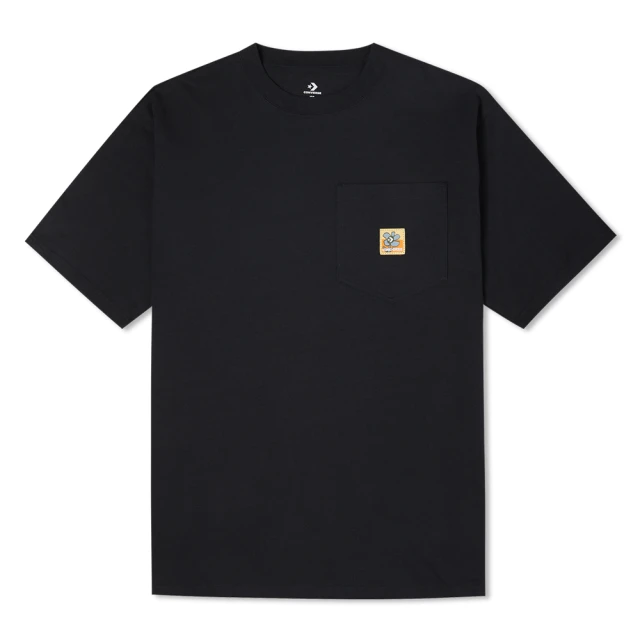 CONVERSE【CONVERSE】POCKET TEE 短袖上衣 男款 黑色(10022931-A01)