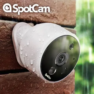 【spotcam】SpotCam Solo 2 免插電全無線超廣角WiFi攝影機IP CAM(無線 免插電 電池 攝影機 監視器 IP CAM)