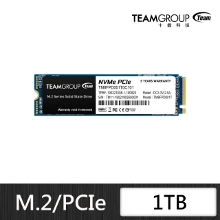 【Team 十銓】MP33 PRO 1TB M.2 PCI-E SSD 固態硬碟