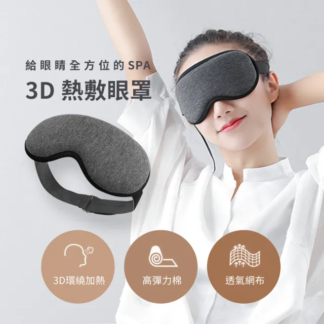 3D熱敷眼罩(蒸氣眼罩