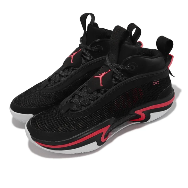 NIKE 耐吉【NIKE 耐吉】籃球鞋 Air Jordan XXXVI PF 36 黑 紅 男鞋 AJ 喬丹 INFRARED(DA9053-001)