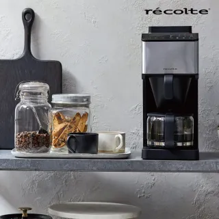 【recolte 麗克特】Grind & Brew錐形全自動研磨美式咖啡機(RCD-1)