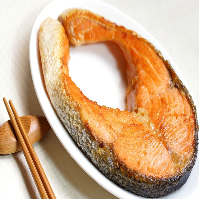 【海之醇】8片組-A級優質中段智利鮭魚(300g±10%/片)