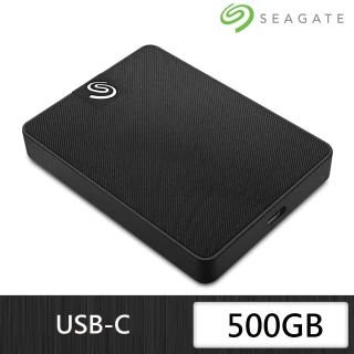 【SEAGATE 希捷】EXPANSION SSD 高速版 500GB USB TYPE-C可攜式SSD行動硬碟(STLH500400)