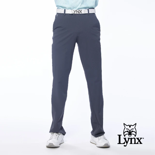 Lynx Golf 男款日本進口布料彈性舒適保暖經典時尚千鳥