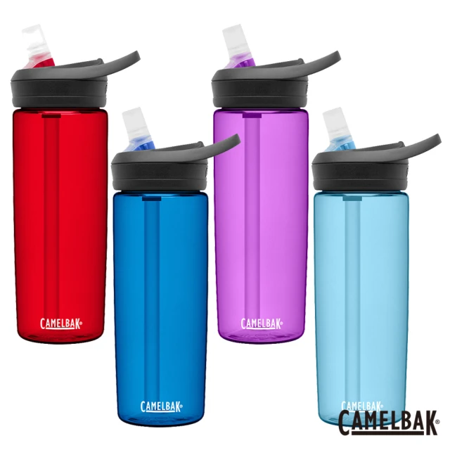 【CAMELBAK】600ml eddy+多水吸管水瓶(運動水壺/運動水瓶/隨行杯)