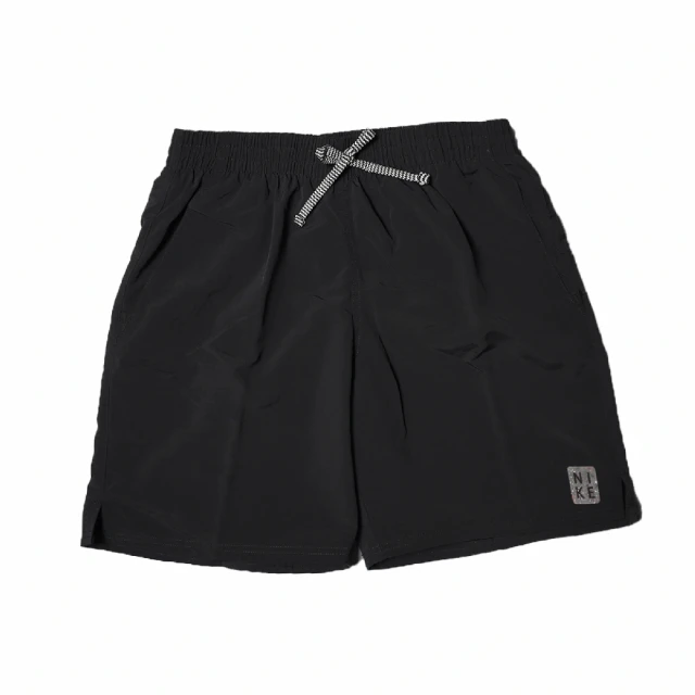 【NIKE 耐吉】短褲 Essential 7 Swim 男款 黑 速乾 有內裡 海灘褲 膝上(NESSB635-001)