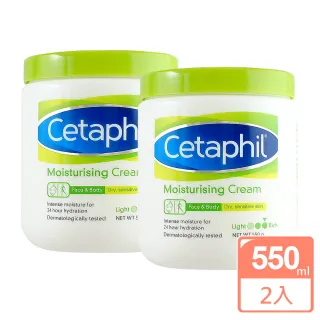 【Cetaphil】溫和乳霜550gx2(國際航空版)