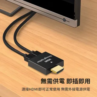 【ATake】HDMI 一分二 影音分屏轉接器(雙屏同步  螢幕切換器)