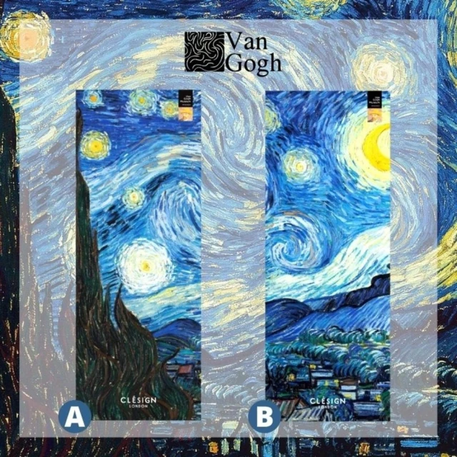 【Clesign】梵谷限量聯名款 Van Gogh Tec Life Mat 瑜珈墊 4mm - 星夜(2款可選)