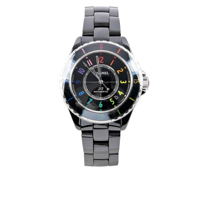 CHANEL 香奈兒【CHANEL 香奈兒】J12 ELECTRO CALIBER 限量腕表_38mm(黑色)