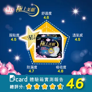 【日本大王】elis愛麗思極上美眠系列衛生棉夜用40cm_6片/包