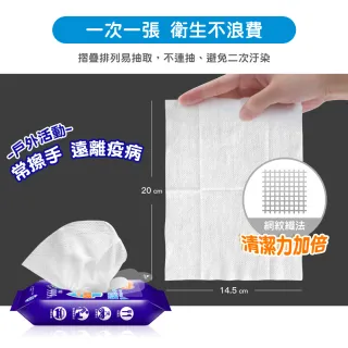 【奈森克林】台灣製造水滴將酒精擦抗菌濕巾(15抽/包;36包/箱)