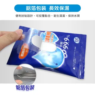【奈森克林】台灣製造水滴將酒精擦抗菌濕巾(15抽/包;36包/箱)