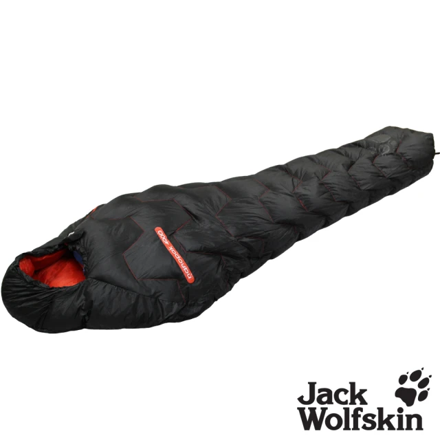 【Jack wolfskin 飛狼】Nanopak 400D 極輕羽絨睡袋(僅0.38kg)