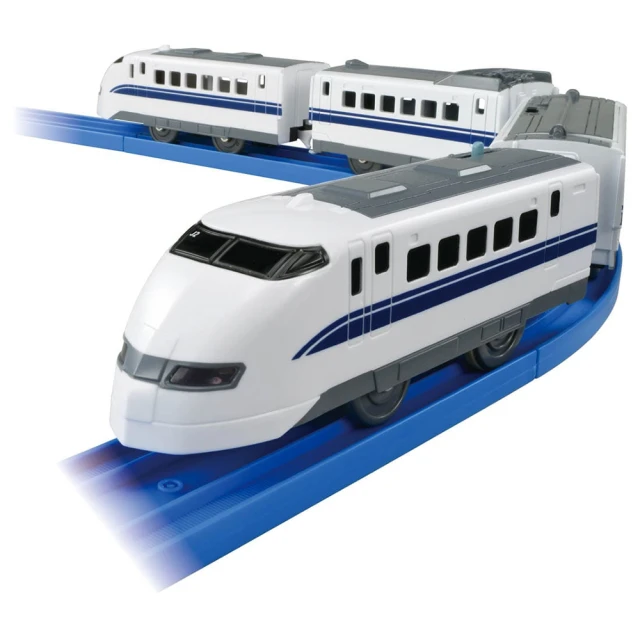 【PLARAIL 鐵道王國】30週年紀念 300系希望號 發聲懷舊火車(火車 軌道)