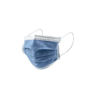 【宏瑋】一般醫療口罩未滅菌50入-煙灰藍(台灣製造 雙鋼印)